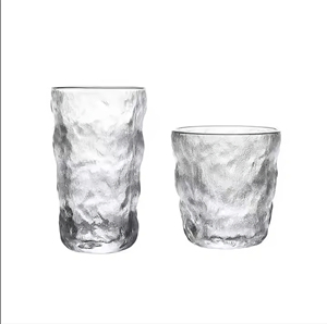 DAJI HYDRO Taza de vidrio de 300ml Diseño moderno ecológico Vasos transparentes para regalos Personalizado Venta al por mayor Stock listo