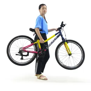 2024 fabrika çıkış hi-ten çelik 16 inç katlanır bisiklet ile rekabetçi fiyat 24 inç bisiklet ile alüminyum jantlar