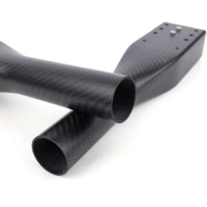 SHENYU 3K Carbon Fiber Mechanism Arm Lightweight High Strength 5mm <b>Thickness</b> Tube Integrated Molded Agricultural 100% C - Product Image 3