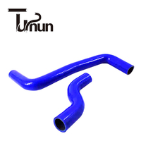 Kit de manguera de goma de silicona negra de Venta caliente para Toyota Corolla 93-97 7AFE 4AFE corte y moldeo personalizados