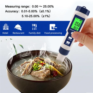 Handheld 5 in 1 Wasser qualitäts tester Digitaler TDS/EC/PH/Salzgehalt/Temperatur messer für Pools Aquarien Wasser qualitäts detektor - Product Image 6