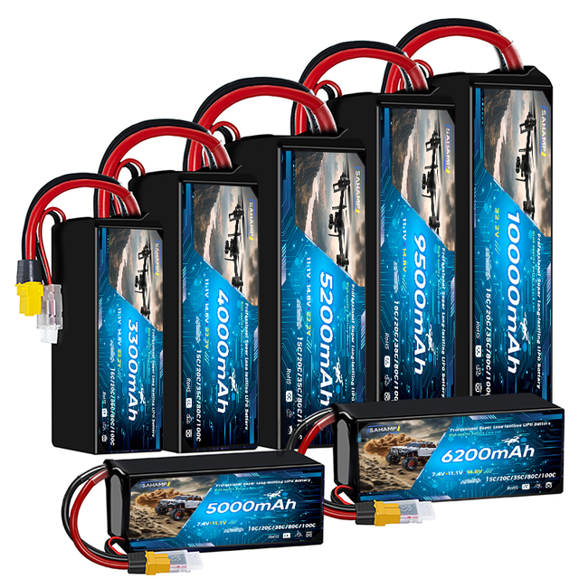 22.2V 6S 6000/6500 HV/7000 HV/8000/10000/16000/22000mAh 6S Lipo Battery Pack for FPV Drone UAV High Lithium Ion Batteries