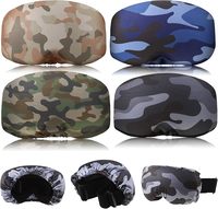 2025 microfibre Ski lunettes couverture Sublimation impression lunettes protecteur manchon Snowboard lunettes couverture chaussettes masques pour les yeux