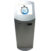 Kiosque auto-debout de paiement d'impression avec le contact d'IR pour des transactions commodes