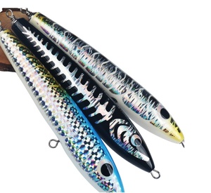 Guo <span class=keywords><strong>Song</strong></span> 90g 120g personnalisable bois crayon leurre dur appât pêche longue coulée crayon appâts - Product Image 6