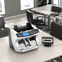 Compteur de billets de banque Easycount EC990 de qualité bancaire, détection UV/MG/MT/IR, multi-devises, 1000 pièces/min, haute vitesse, affichage LED, CE/RoHS/ECB