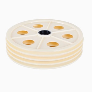 รอกสายพานกลม D325 PU แบบ OEM ปรับแต่งได้สำหรับงานดึงลวด รูขนาด 32 มม. สำหรับใช้งานในอุตสาหกรรม - Product Image 3