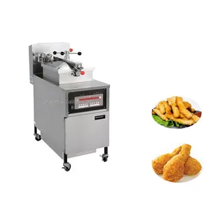 High capacity simple operation fried chicken fryer