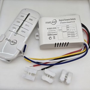 1CH 2CH 3CH 4CH không dây điều khiển từ xa chuyển đổi ON/offlamp ánh sáng kỹ thuật số không dây tường chuyển đổi từ xa - Product Image 2