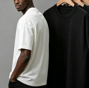 T-shirt en coton pur à manches courtes avec logo OEM <span class=keywords><strong>pour</strong></span> hommes et femmes, blanc, décontracté, avec impression de logo 3D mignon, coupe ample tendance <span class=keywords><strong>pour</strong></span> le printemps - Product Image 3