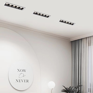 Đèn Chiếu Sáng Nhôm Hình Lưỡi Cắt Laser Đèn Chiếu Điểm Trần SMD Trong Nhà Đèn <span class=keywords><strong>LED</strong></span> Chiếu Sáng Tuyến Tính - Product Image 3