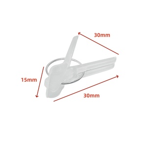 Clip de plante de jardin en plastique blanc clair réutilisable de haute qualité pour les clips de greffage de <span class=keywords><strong>vigne</strong></span> de pastèque de tomate - Product Image 3