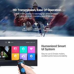 Decodificador Android Em 9.0 R6 Smart TV Amlogic S905W 2+16 GB ROM+RAM 4K con Soporte Multiformato - Product Image 4