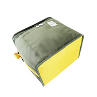 Boîte à lunch réutilisable Sac à lunch isolé Boîte à lunch étanche pour le travail, le bureau, le pique-nique, la plage Glacière congelable avec fourre-tout Sac à main