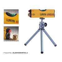 Niveau laser Great Wall avec 2 vases de précision, portée 30m-50m, boîtier ABS, niveau à bulle laser