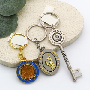 Llavero Giratorio de Metal 3D Personalizado al por Mayor, Popular Recuerdo Comercial Hecho a Medida - Product Image 1