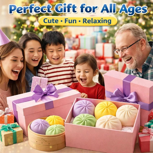 Juguete Blandito de Malta Suave, Juguete Transparente de Colores para Apretar, Pelota Antiestrés ASMR, Juguete Sensorial para Niños y Adultos - Product Image 4