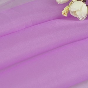 Tessuto da sposa 100% T <span class=keywords><strong>Tulle</strong></span> trasparente Organza per sacchetto nastro - Product Image 5