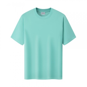 Camiseta Unisex de Manga Corta de Algodón Sólido de 260g con Sorona <span class=keywords><strong>DuPont</strong></span>, Logotipo Impreso, Ropa de Trabajo Corporativa Holgada, Personalizable para Actividades Grupales - Product Image 4