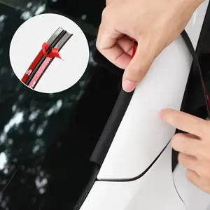 The Factory Manufacturing Self-adhesive Waterproof And Sound Insulation D P B Z Shaped Car Door Epdm Foam Rubber Sealing Strip