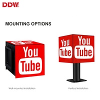 Cubo Magico LED P2.5 Personalizzato per Interni, Schermo Video a Pixel LED, Display a Cubo LED