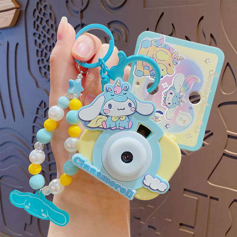Caméra licorne nacrée Sanrio dream-chien à grandes oreilles