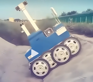 Vehículo Robótico Autónomo de Ocho Ruedas para Patrullaje en Todo Tipo de Entornos, Patrullaje Industrial, Inspección Industrial, Patrullaje en Desiertos y Terrenos Nevados - Product Image 1