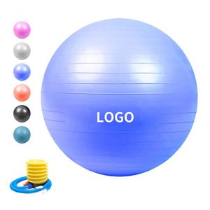 Pelota de Yoga Profesional de PVC - 55cm/65cm/75cm Colores Personalizados - Pelota de Ejercicio Antiexplosión para Pilates y Parto - Fitness y Entrenamiento en Casa - Product Image 3