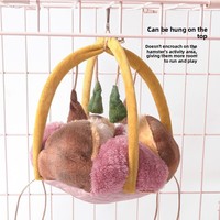 Nid suspendu créatif pour petits animaux, hamac double usage chaud et rafraîchissant, crochet de suspension robuste pour petits animaux, personnalisation disponible