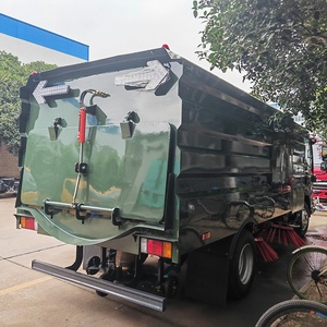 Vente directe d'usine : Camion balayeuse routière Isuzu fabriqué en Chine – Prix du camion de nettoyage et de balayage des rues - Product Image 6
