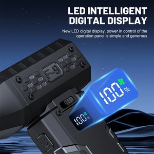 Mini Air <b>Blower</b> 80000 RPM Handheld Electric Turbo Jet Fan 26m/s <b>Wind</b> Speed Brushless Motor Violent Fan with LED Display - Product Image 4