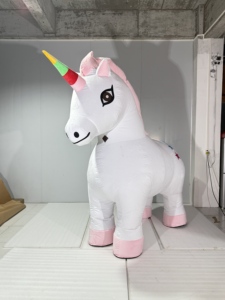 Inflatable Full Body Riding Unicorn <strong>Costume</strong> for Adults <strong>Mascot</strong> <strong>Costume</strong> <strong>Horse</strong> Dinosaur Cartoon for Party Use for Halloween - Product Image 5