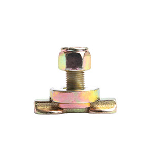 Track <b>Lock</b> Luggage Bag <b>Threaded</b> Buckle L Track Rail Forged Pin TYCF-30 Carbon Steel Zinc Plating 1360kgs 3000lbs - Product Image 1