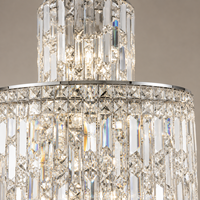 Lustre en cristal de design luxueux, grande suspension lumineuse sur mesure pour hall d'hôtel, villa, salle à manger, éclairage intérieur