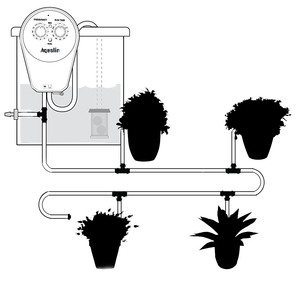Aqualin Automatic Programmable Garden Water <b>Timer</b>-Eco-Friendly Battery Operated Outdoor Drip Irrigation <b>Timer</b> - Product Image 5