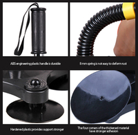 Ha Dry Wrist Strength Device Hand Grip Renforcer le bras de fer Triceps Cable Rope Power Twister Bar pour l'exercice et l'entraînement