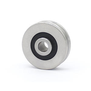 Manufacturer-Supplied U-Shaped S626RS Stainless Steel Metal <b>Pulleys</b> 6*28*11mm Rope Track Guide <b>Wheels</b> High Quality Urethane - Product Image 4