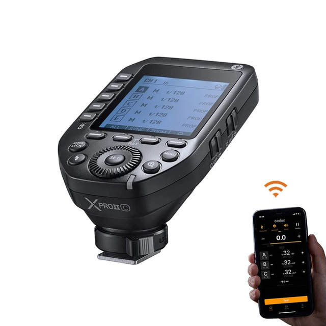 Godox XproII Xpro-II XproII-C Wireless High-Speed Sync X System Flash Trigger for Canon Sony Nikon Fujifilm Olympus Pentax