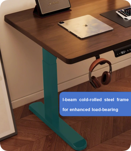 Cadre de <span class=keywords><strong>bureau</strong></span> debout <span class=keywords><strong>d</strong></span>'<span class=keywords><strong>angle</strong></span> en acier moderne |   <span class=keywords><strong>Bureau</strong></span> électrique en forme de L à hauteur réglable pour poste de travail assis-debout, maison et <span class=keywords><strong>bureau</strong></span> - Product Image 6