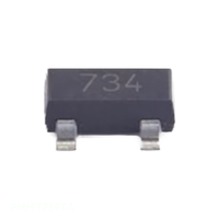 Service de Sourcing de Composants Électroniques : Transistors TO-236-3, SC-59, SOT-23-3 FMMT734TA
