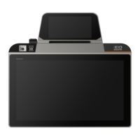 SUNMI D3 MINI Escáner de Código de Barras de Escritorio, Lector NFC, Diseño Todo en Uno, Pantalla Táctil Dual, Máquina POS Resistente para Comercio Minorista