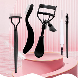 Cepillo para cejas plegable de doble punta, peine de acero recto, peine multifuncional para cejas y pestañas, cepillo en espiral de doble punta - Product Image 2
