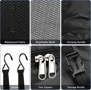 大容量便携式悬挂旅行货架时尚立方体收纳袋行李箱悬挂功能包装 - Product Image 4