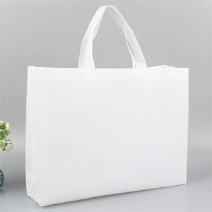 Promotional Non-Woven Silk Screen Printed Portable Tote Bags-Custom Logo Reusable Shopping Bags for Trade Shows Corporate <b>Gifts</b> - Product Image 2