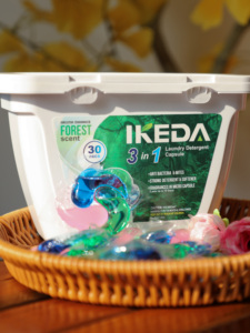 IKEDA OEM/ODM Washing Powder Laundry <strong>Detergent</strong> Pods Machine Yicun Laundry <strong>Detergent</strong> Capsule Biodegradable Capsule Laundry - Product Image 3