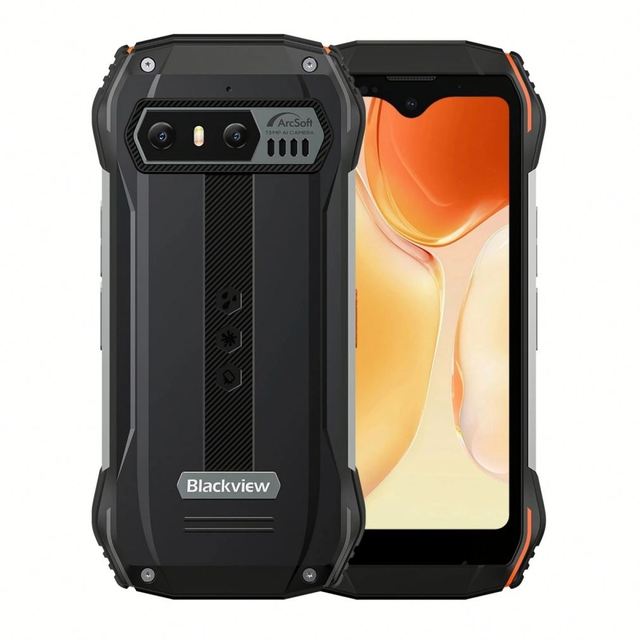 Blackview N6000SE Rugged Octa Core Smartphone 6.5 Inch Display 4GB+128GB 13MP Camera 5000mAh Android 12 NFC 4G German Spanish
