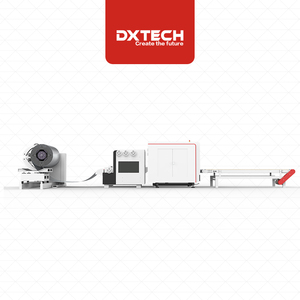 Machine de découpe laser de métaux à alimentation par bobine DXTECH QC avec déroulage et nivellement, prix de vente - Product Image 6
