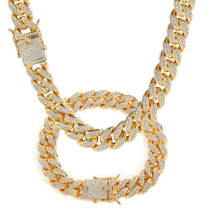 Collier cubain personnalisé de haute qualité, style diamant moissanite, chaîne hip-hop en argent 925, bijoux de luxe pour hommes et femmes, mariage - Product Image 3