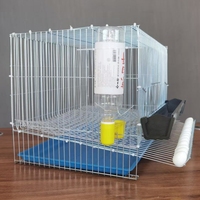 Nouvelle Cage d'Élevage en Plastique pour Poulets, Petits Oiseaux, Cailles, Cailles-d'Inde, Pigeons, Perruches – Cage à Pondoir à Haute Productivité