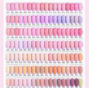 2400 colors cross-border dedicated to <b>small</b> <b>bottles</b> of solid color nail polish glue nail phototherapy glue nail - Product Image 4